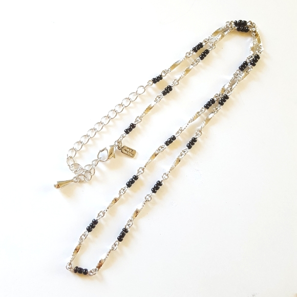 18k White Gold Plated Necklace NEW 💎 - Picture 1 of 9